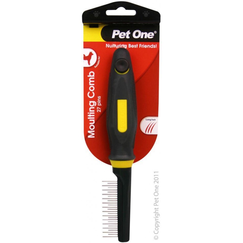 Pet One Moulting Comb 27 Pins