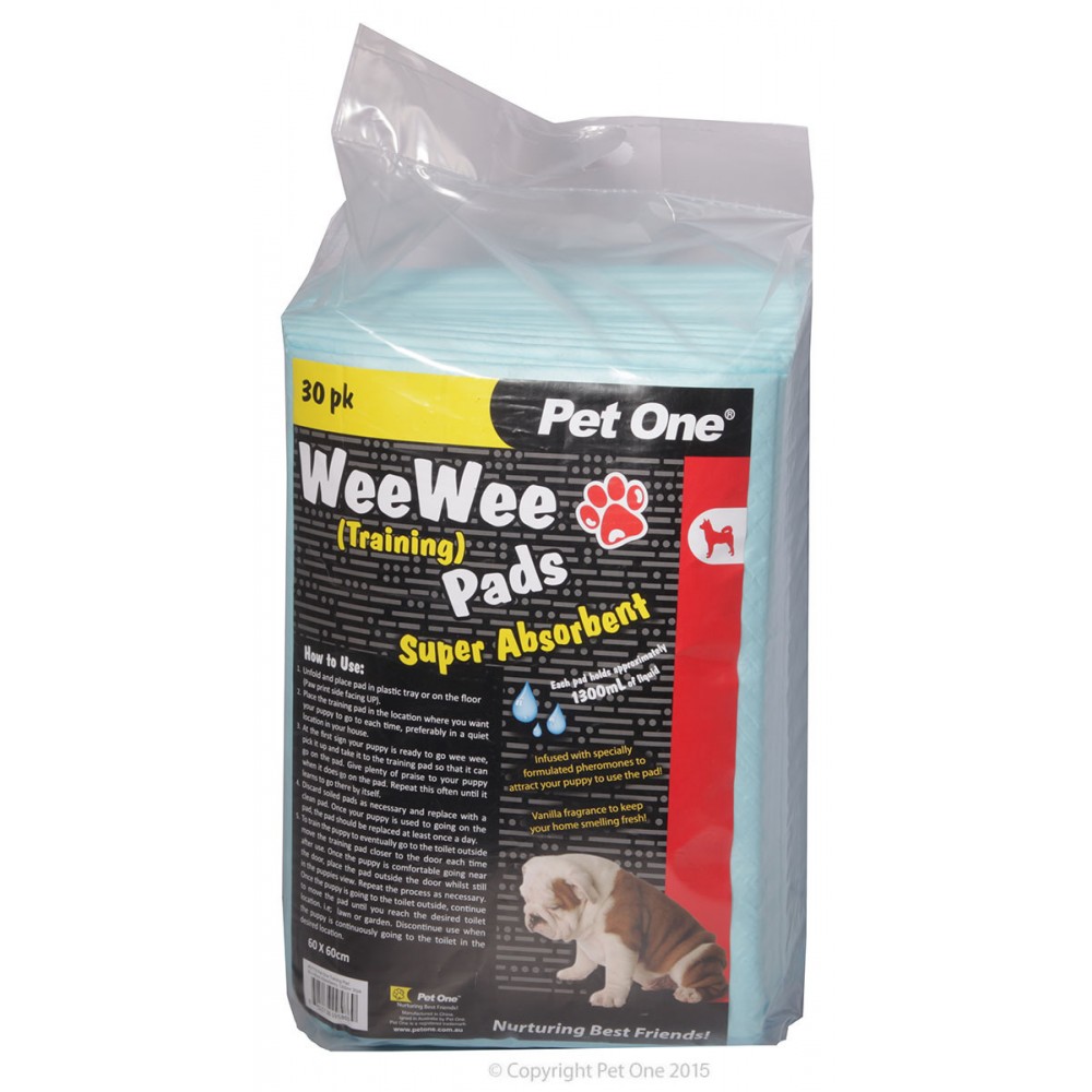 Pet One Wee Wee Training Pads 30pk