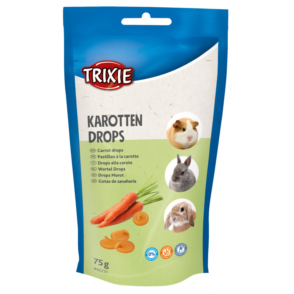 Trixie Vitamin Carrot Drops75g