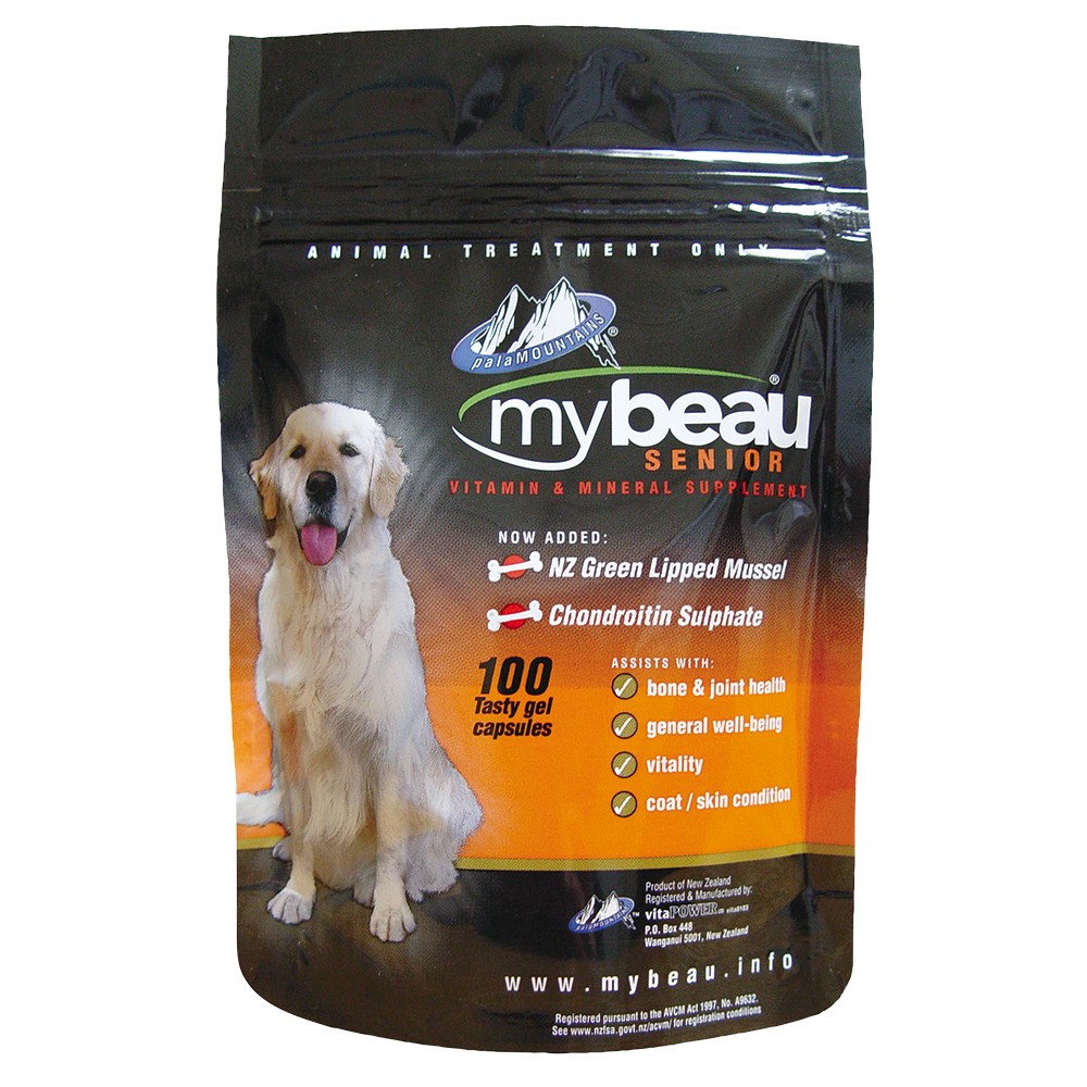 Mybeau Senior For Older Dogs 100 Gel Capsules