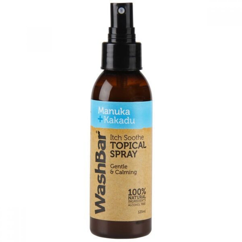 WashBar Itch Soothe Topical Spray 125ml